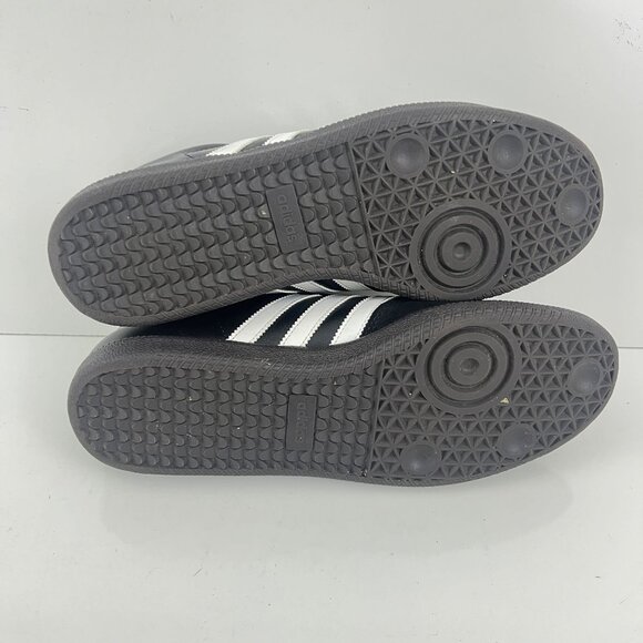 Adidas Samba Classic Men's Size 12 US 034563 Black Leather Athletic Shoes - Picture 4 of 10